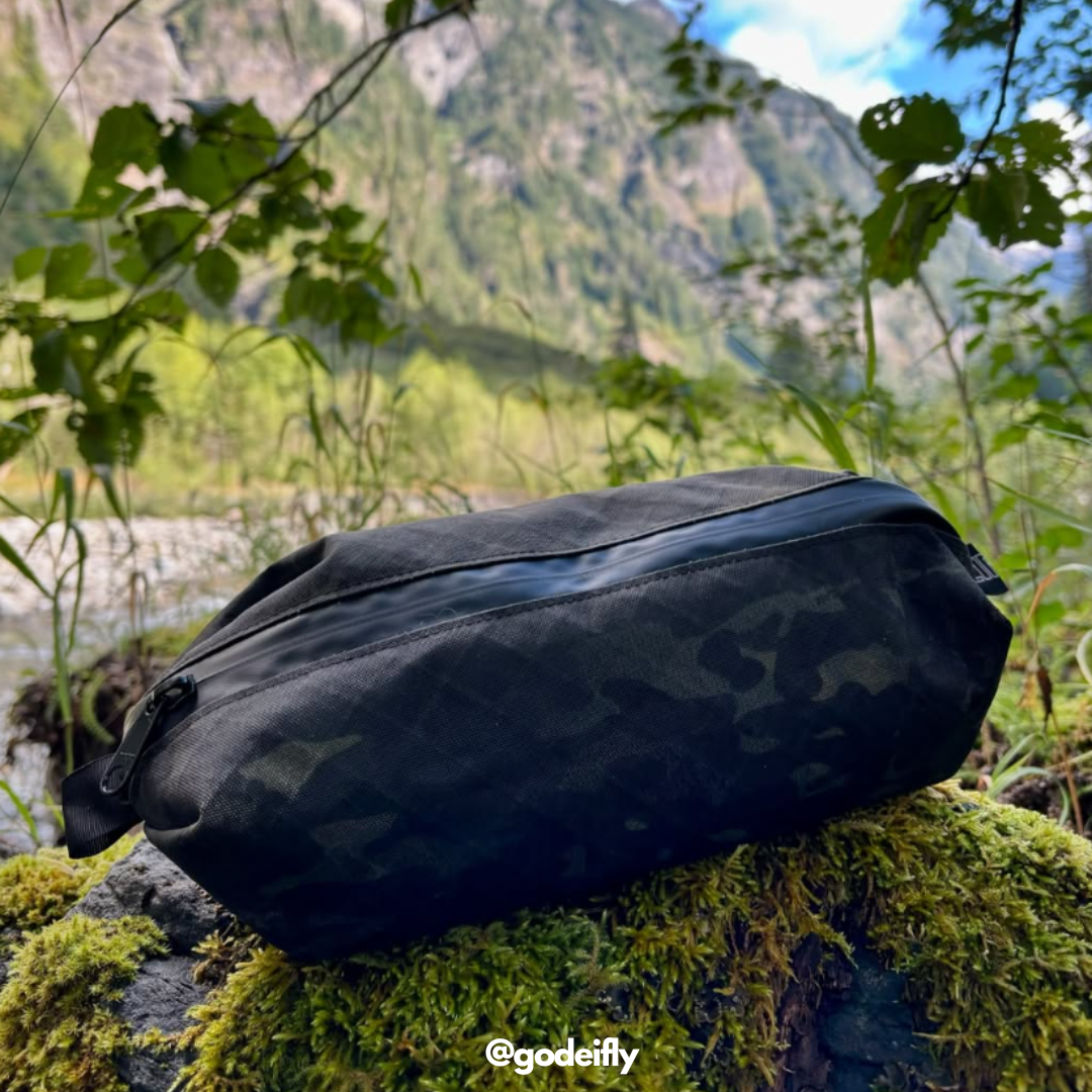 ECOPAK by Challenge - 600D Polyester Fabric w/ 0.5 mil Recycled Film Backing - MultiCam® (Sold per Yard)