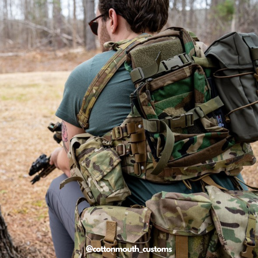 500 Denier Mil-Spec CORDURA® Nylon Fabric MultiCam ® Camo (Se vende por yarda)