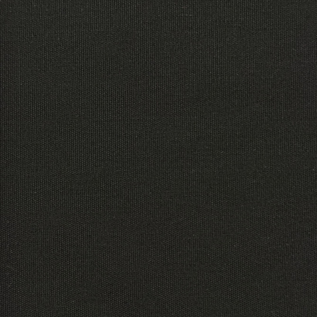 SEW POWERFUL Poly/Cotton Poplin - Black (Sold Per Yard)