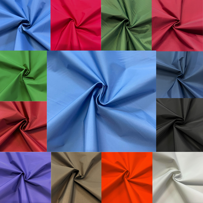 70D High Count Nylon Taffeta w/DWR & Soft PVC Coating (Sold Per Yard)