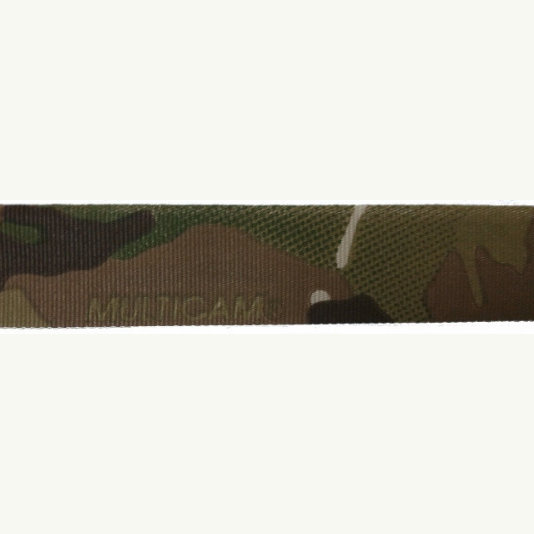 Cinta de Grosgrain MultiCam de 1 pulgada (se vende por yarda)