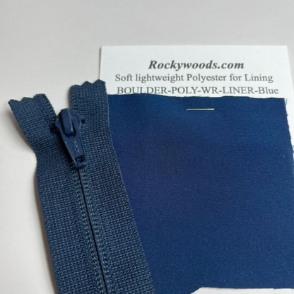 YKK 6 Inch #5 Coil Non-Separating Reverse Zipper (Sold per Each)