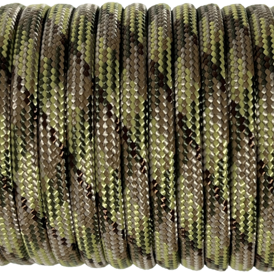 550 Parachute Cord - Multi Camo (Sold per Yard)