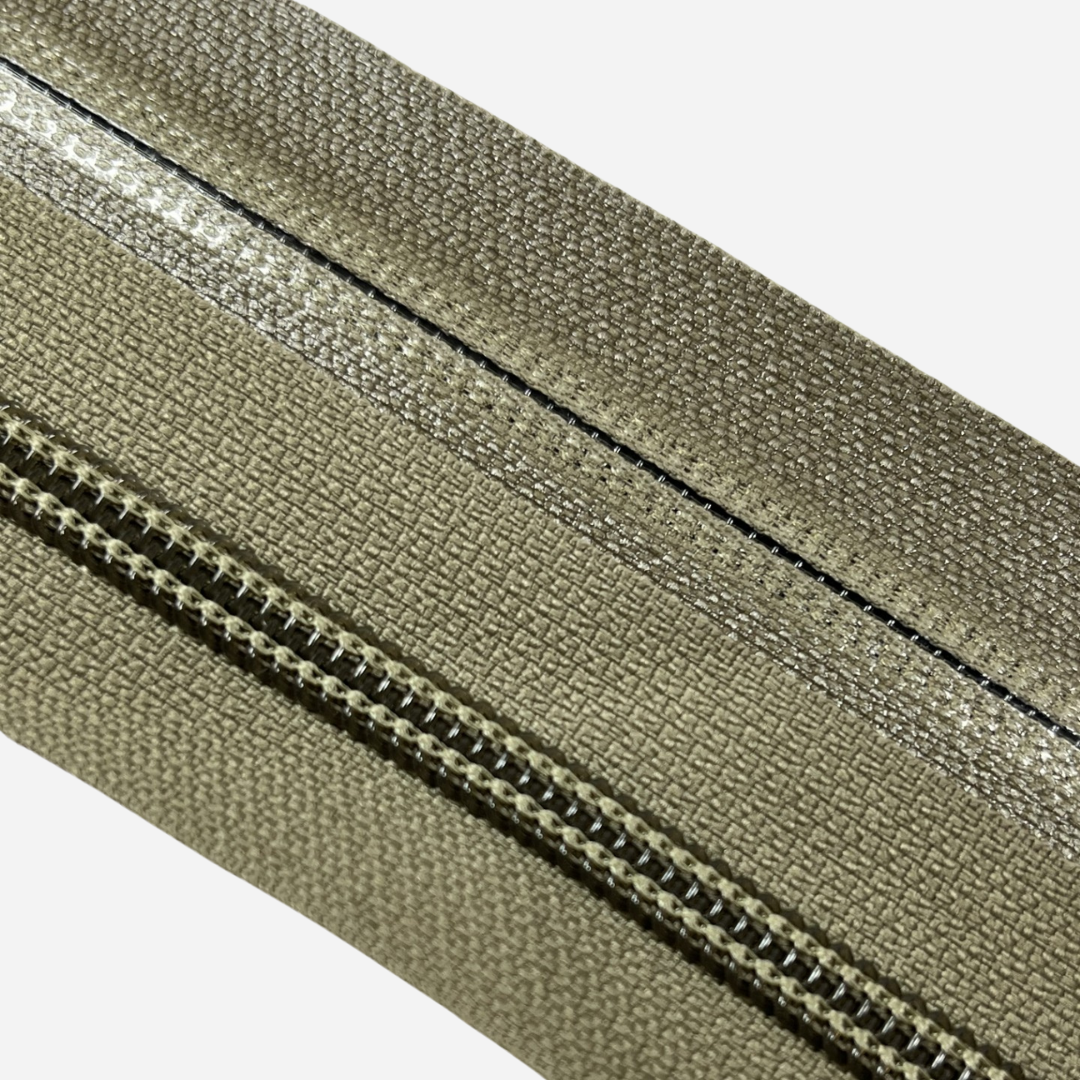 #5 YKK® Water Resistant Coil Zipper-by-the-Yard - Tan499 Uretek Finish (Sold per Yard)