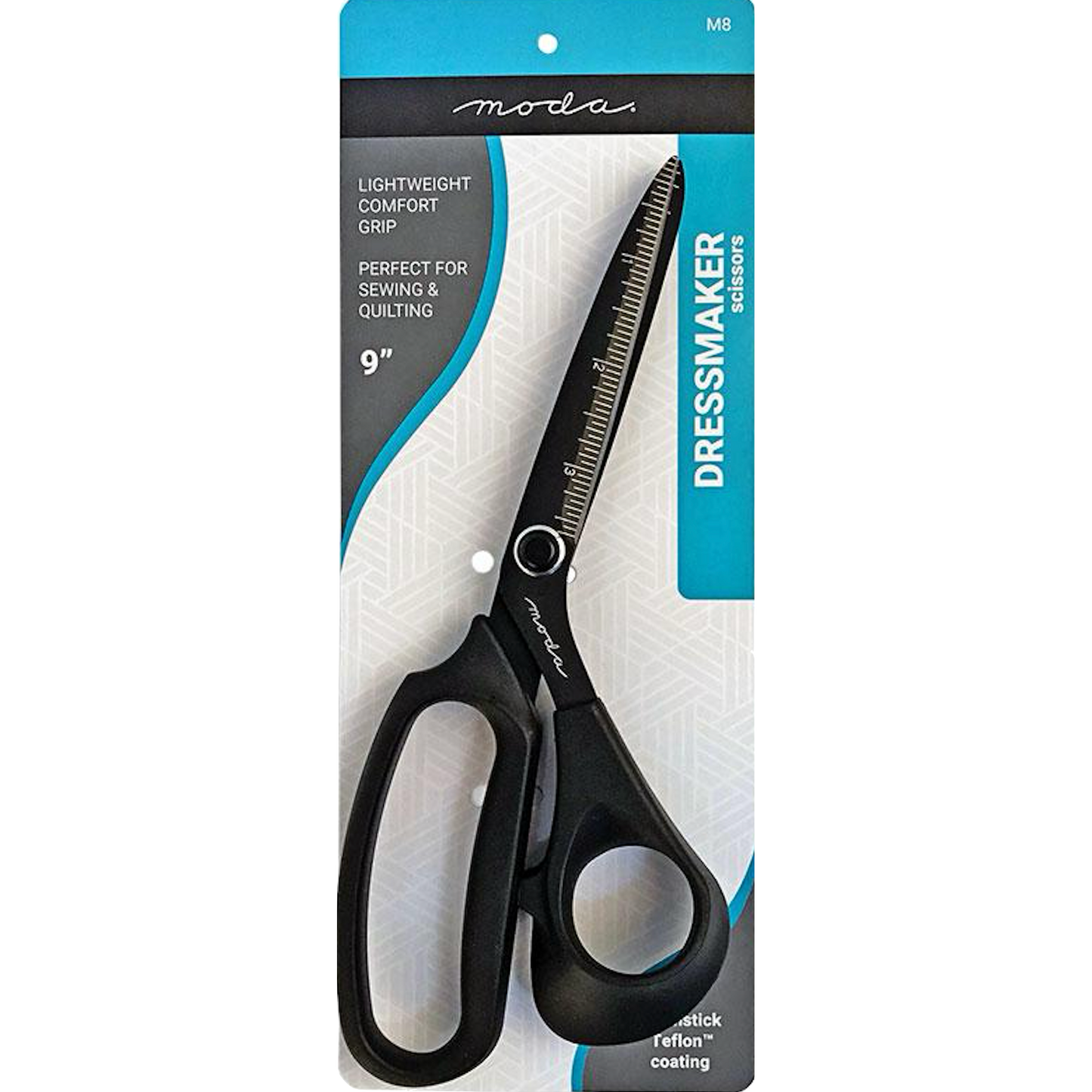 9" Teflon Scissor by Moda (Sold Per Each)