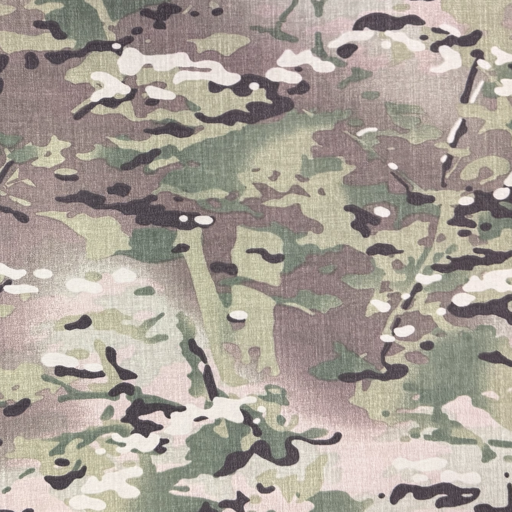 NOW AVAILABLE IN MultiCam!!!  2 Mil Acrylic PSA: 500 Denier CORDURA Truelock™ Fabric (Sold per 1/2 Yard)