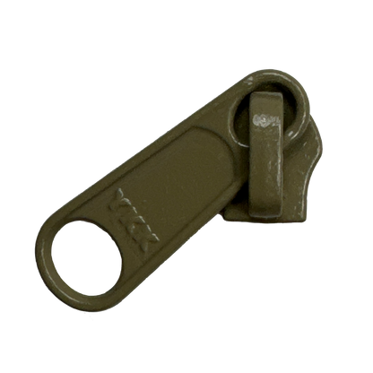 #5 YKK® Metal slider with single pull for Coil  Zipper (Sold per Each)