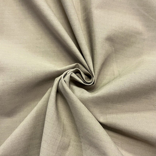 ***SECONDS*** Rayon/Twaron/Nylon FR Camo Ripstop Fabric - Dark Khaki (Sold per Yard)